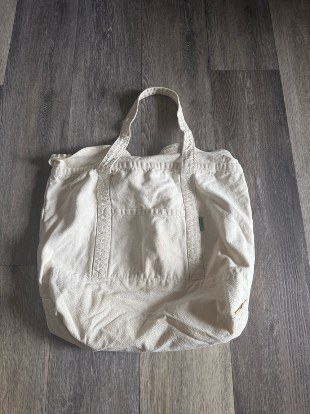 Amazon Cream Canvas Tote Bag